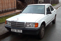 Mercedes 190 2.0 D, r.v. 1986