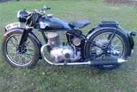 Triumph BD 250, r.v. 1939