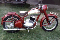 Jawa 250, r.v. 1949