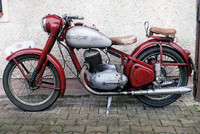 Jawa 250, r.v. 1953
